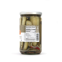 Pacific Pickle Works Ay Cukarambas! Spicy Dill Pickle Spears  24 oz
